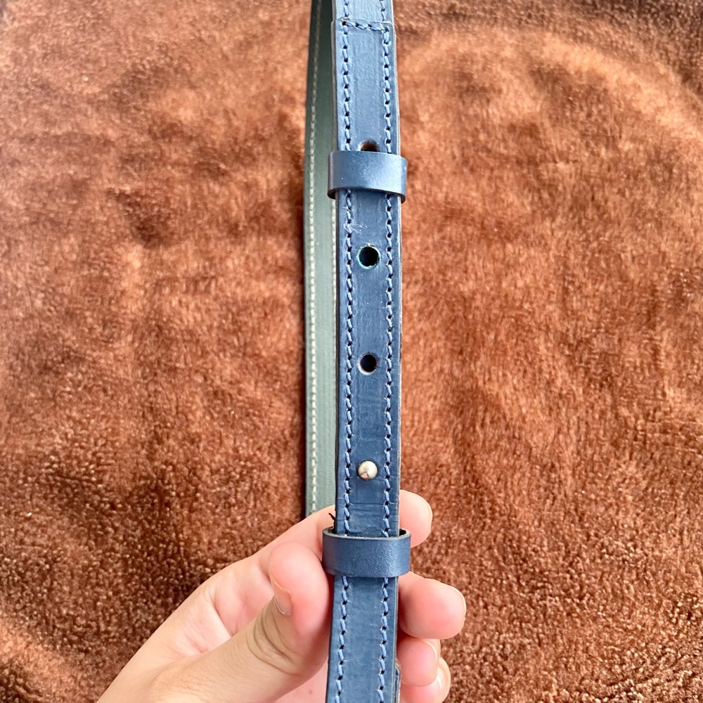 ❌SOLD❌ Fancy Wait Belt for Women, Navy Blue - Picture 5 of 5